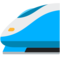 High-Speed Train emoji on Mozilla